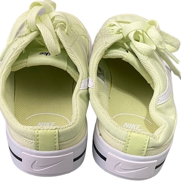 Nike Court Legacy Mule Women’s Size 7.5 Green Canvas Slip On DB3970-301 Sneaker - Picture 5 of 10